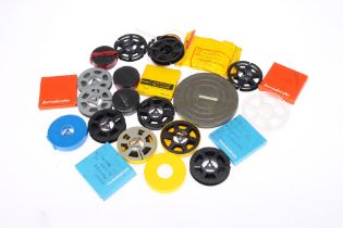 A Mixed Selection of 8mm Film Spools,