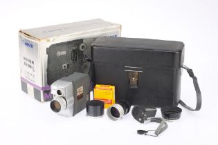 A Canon Motor Zoom 8 EEE 8mm Motion Picture Camera,