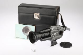 A Beaulieu 4008 ZM II Super 8 Motion Picture Camera