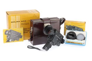 A Bolex 680 Macro-Zoom Super 8 Motion Picture Camera,