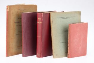 Collection of Period Books Concerning Mosquitoes,