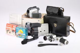 Canon and Carena Movie Cameras