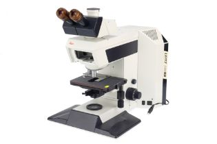 Leitz DM RB Trinocular Microscope