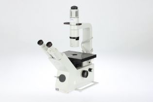 Zeiss Inverted Binocular Microscope With Planachromat Objectives