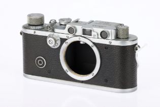 A Leica III 35mm Rangefinder Camera,