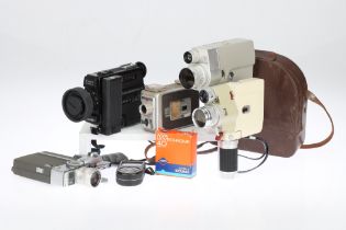 A Mixed Selection of Super 8 and 8mm Cine Cameras