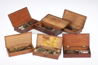 Collection of Victorian Hand-Held Scales,