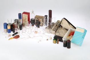 A Large Collection of Medical Glassware