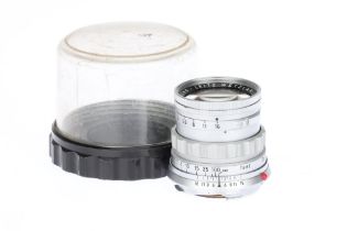 A Leitz Summicron Rigid Body f/2 50mm Lens,