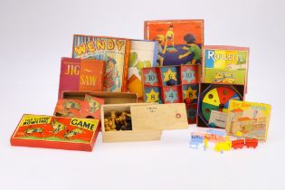 A Mixed Selection of Vintage Games & Toys,