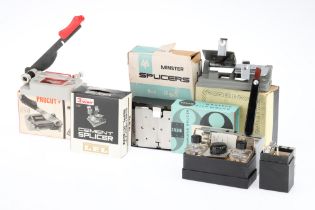 A Selection of Film Splicing Tools,