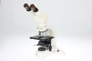 Leica DMLS Binocular Microscope,