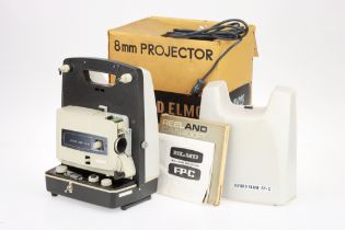An Ilford Elmo FP-C Dual Format Super 8 and 8mm Projector