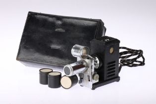 An L. E. Davidson Mighty Midget Film Stills Projector,