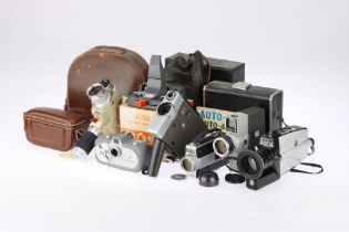A Mixed Selection of Various Cine Movie Cameras