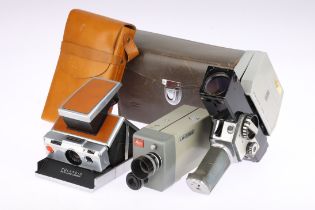 Paillard Bolex and Leicina Cine Movie Cameras