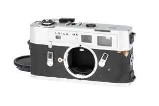 A Leica M5 Rangefinder Body,