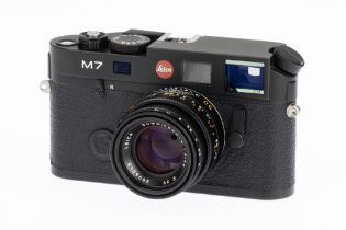 A Leica M7 0.72 Rangefinder Camera,