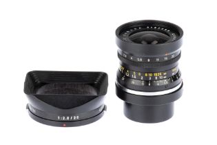 A Leitz Elmarit f/2.8 28mm Lens,