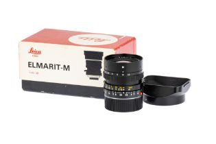 A Leitz Elmarit-M f/2.8 28mm Lens,