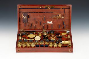 A Large & Comprehensive Collection of Microscope Accessories,