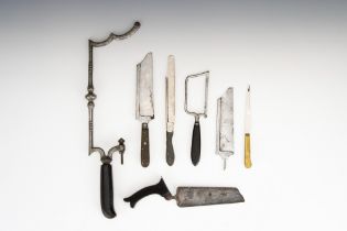 A Collection of Surgical Amputation Saws