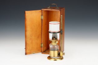 Microscope Oil Lamp by Watson & Sons