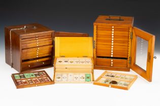 Collection of Microscope Slides,