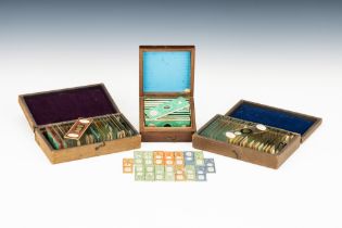 Small Collection of Microscope Slides,