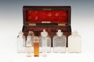 A Small & Attractive Georgian Domestic Medicine Chest,