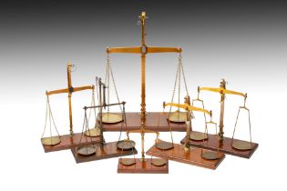 A Collection of 6 County Inspectors Scales,