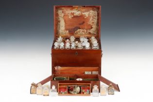 A Good Sized Victorian Domestic Medicine Chest,