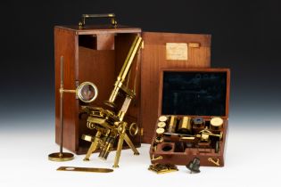An Important Original Form of Powell & Leyland’s ‘New Microscope’ Dated 1843,