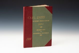 A Good Carl Zeiss Microscope Catalogue, 1895,