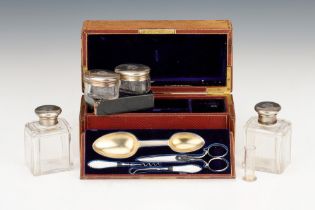 A Small Victorian Travelling Medicine Chest,