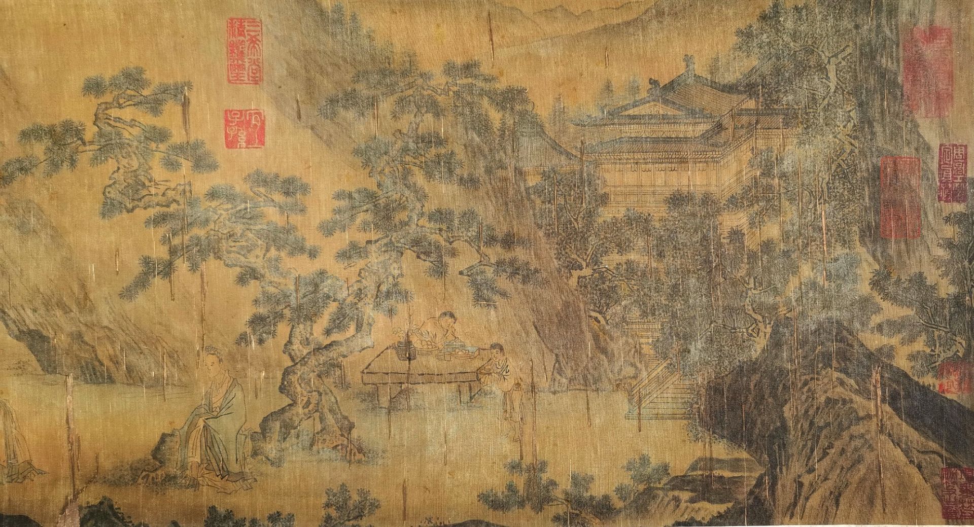 A Chinese Hand Scroll Painting By Ma Yuan - Bild 2 aus 13