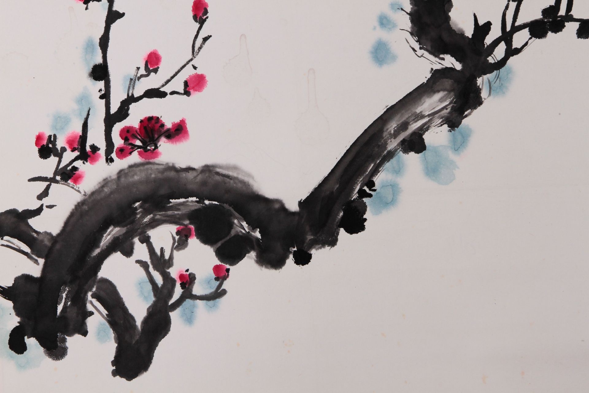 A Chinese Scroll Painting By Xu Linlu - Bild 8 aus 8