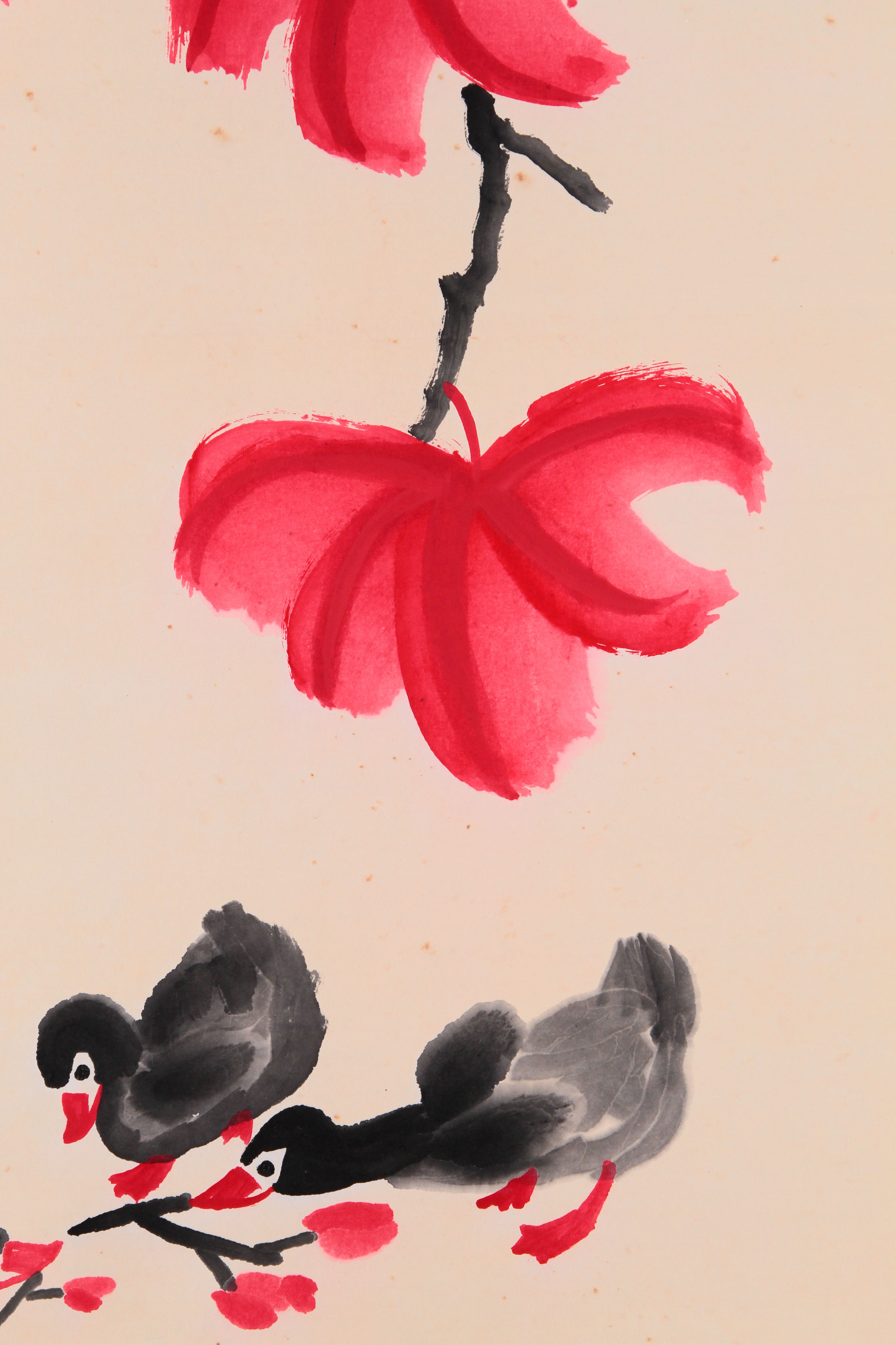 A Chinese Scroll Painting By Lou Shibai - Image 6 of 6