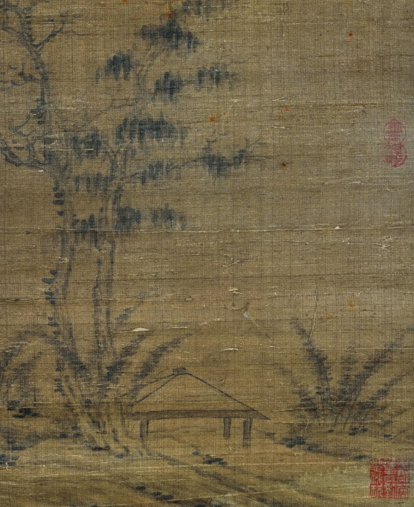 A Chinese Scroll Painting By Ni Zan - Bild 6 aus 13