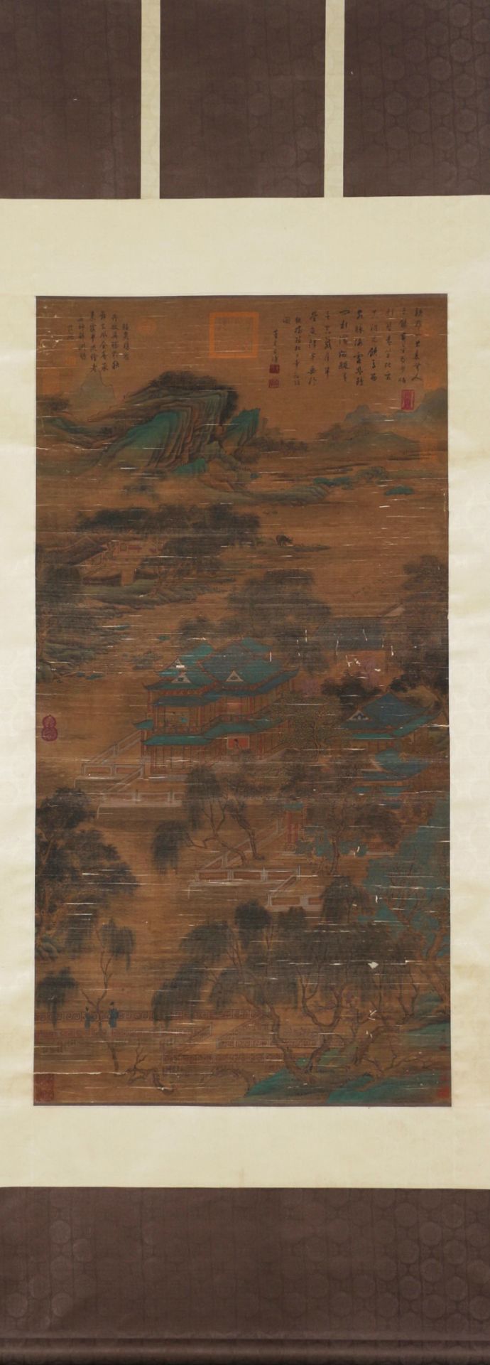 A Chinese Scroll Painting By Li Cheng - Image 9 of 13