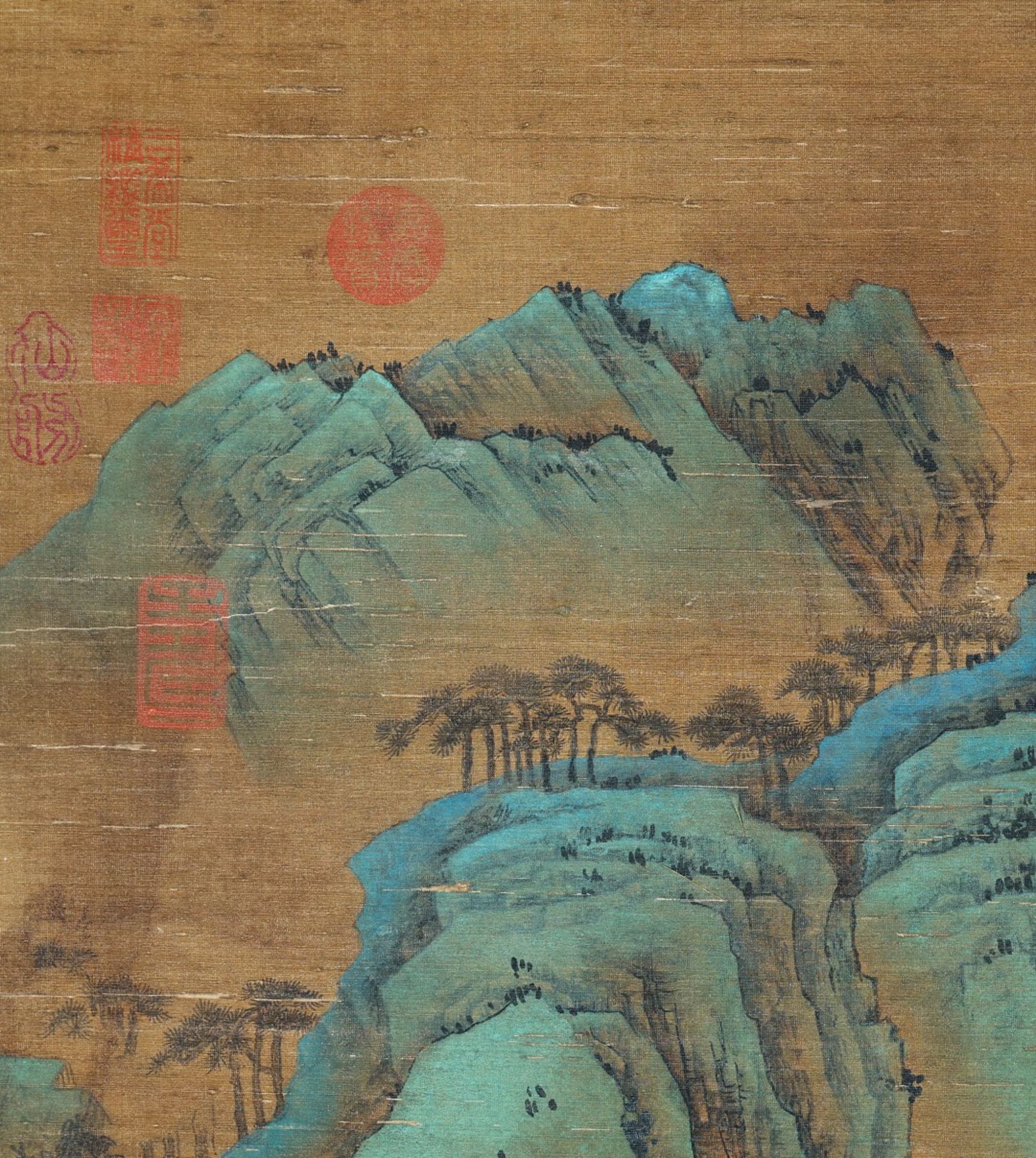A Chinese Scroll Painting By Wen Zhengming - Image 4 of 13