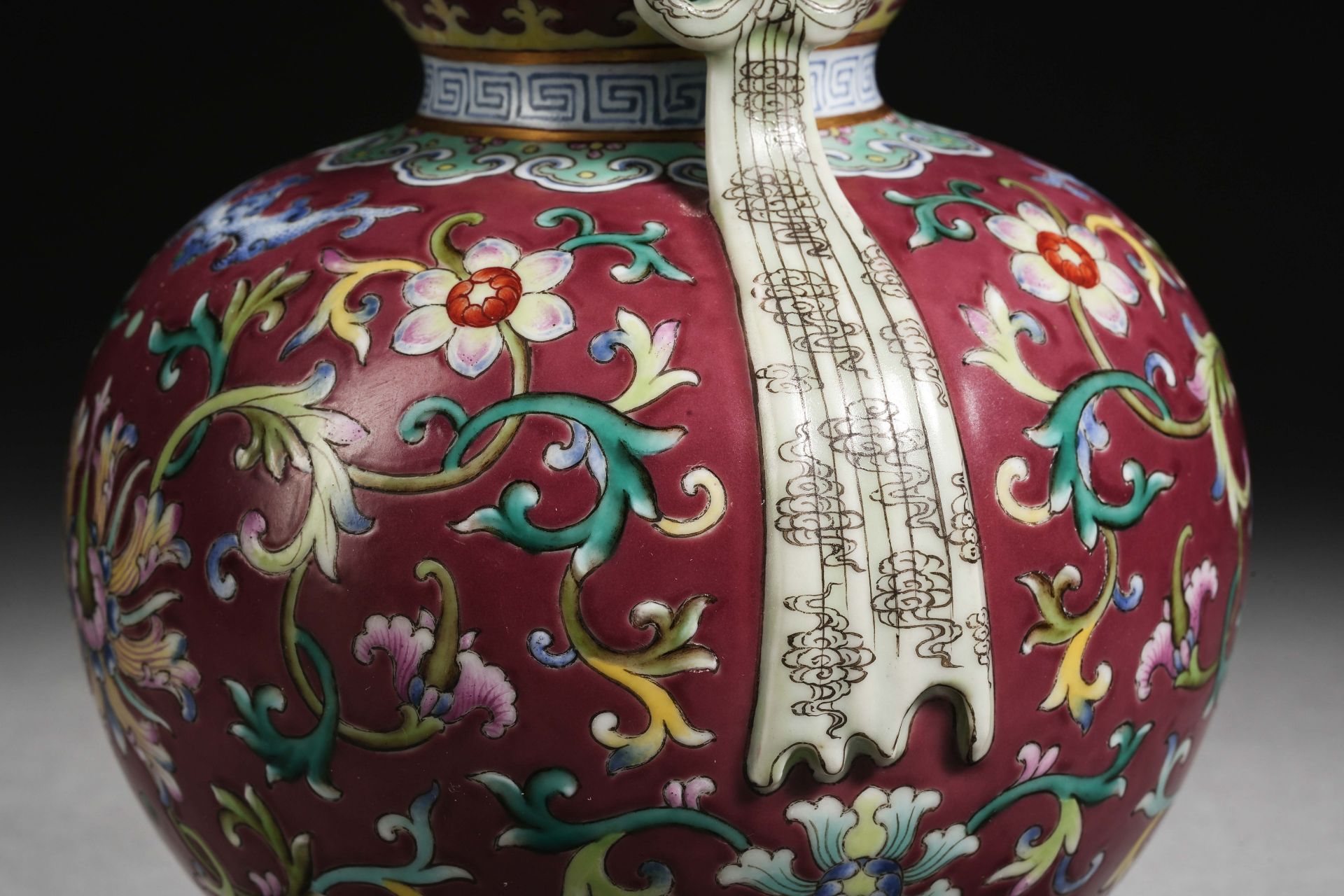 A Chinese Falangcai Glaze Double Gourds Vase - Image 5 of 13