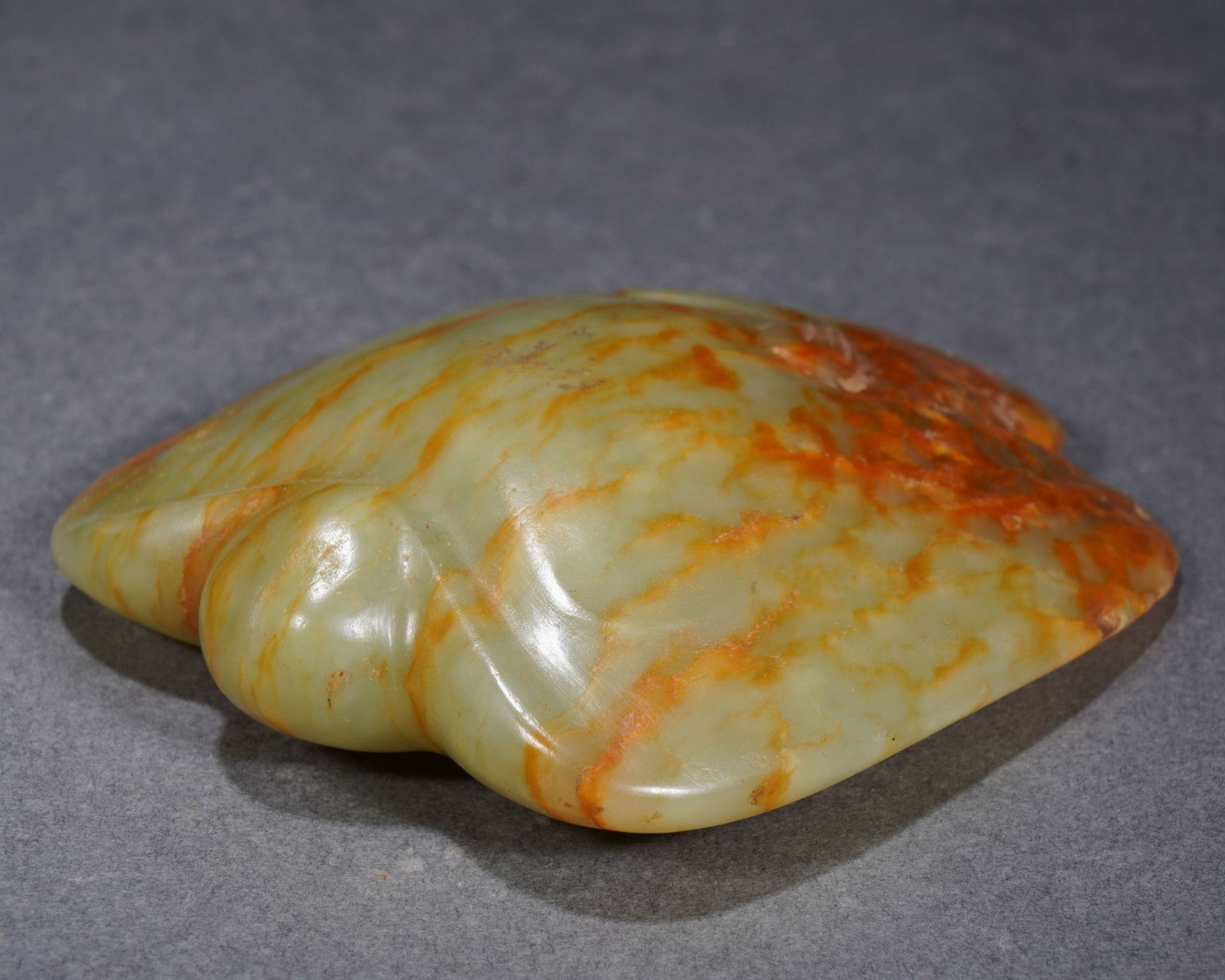 A Chinese Jade Carving of Bird-Shaped Pendant Hongshan - Image 2 of 10