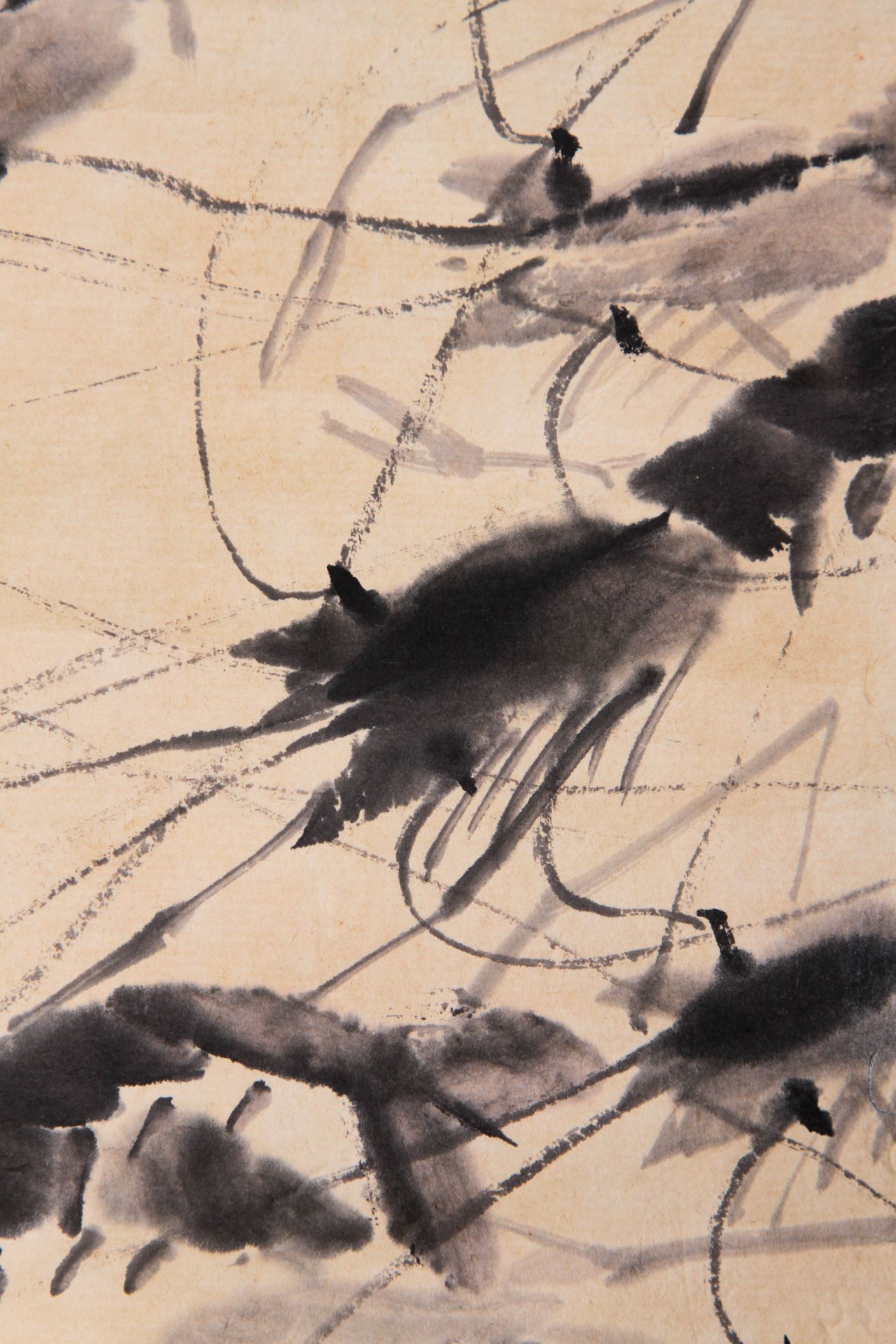 A Chinese Scroll Painting By Qi Baishi - Bild 5 aus 6