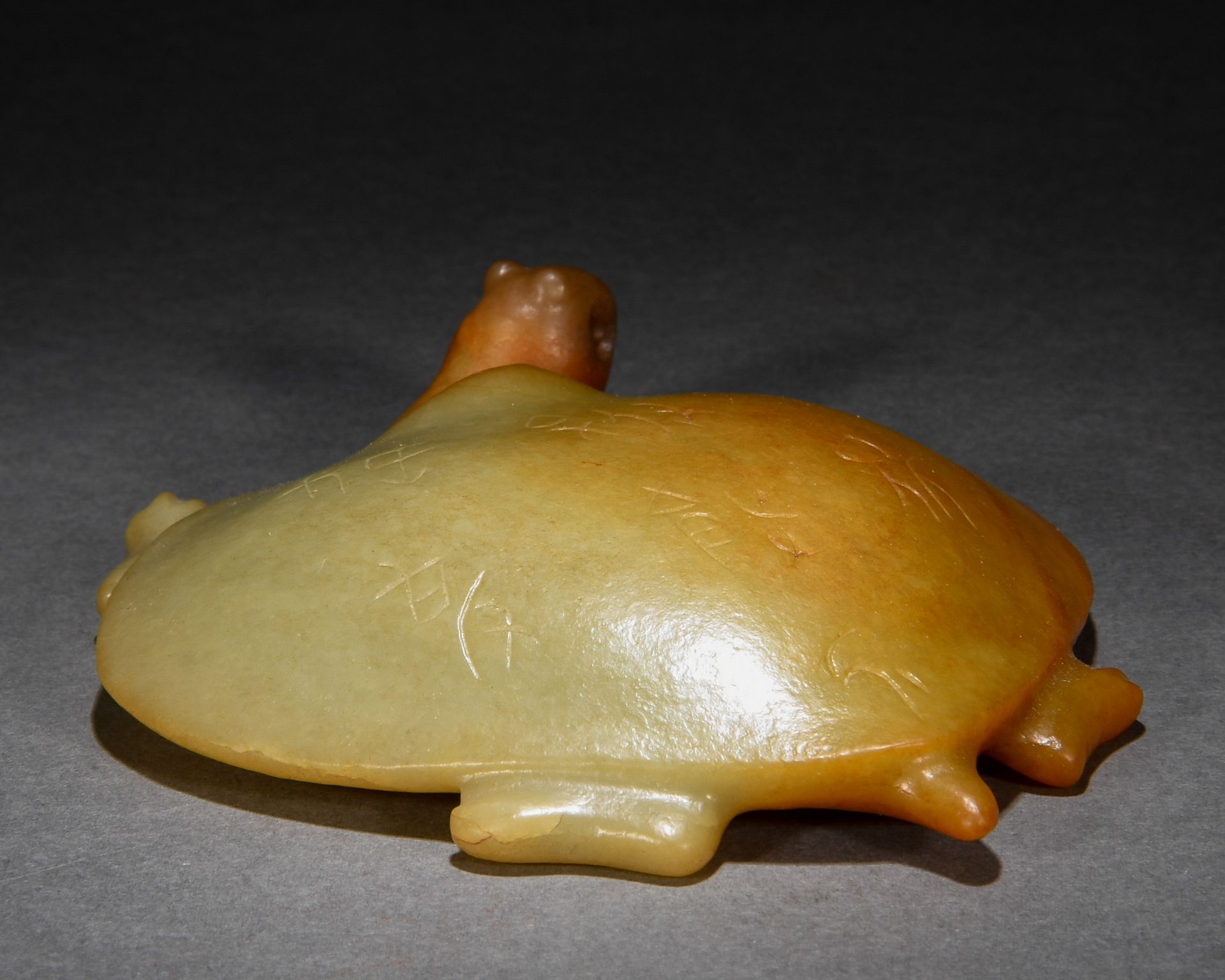 A Chinese Carved Jade Tortoise - Image 4 of 7