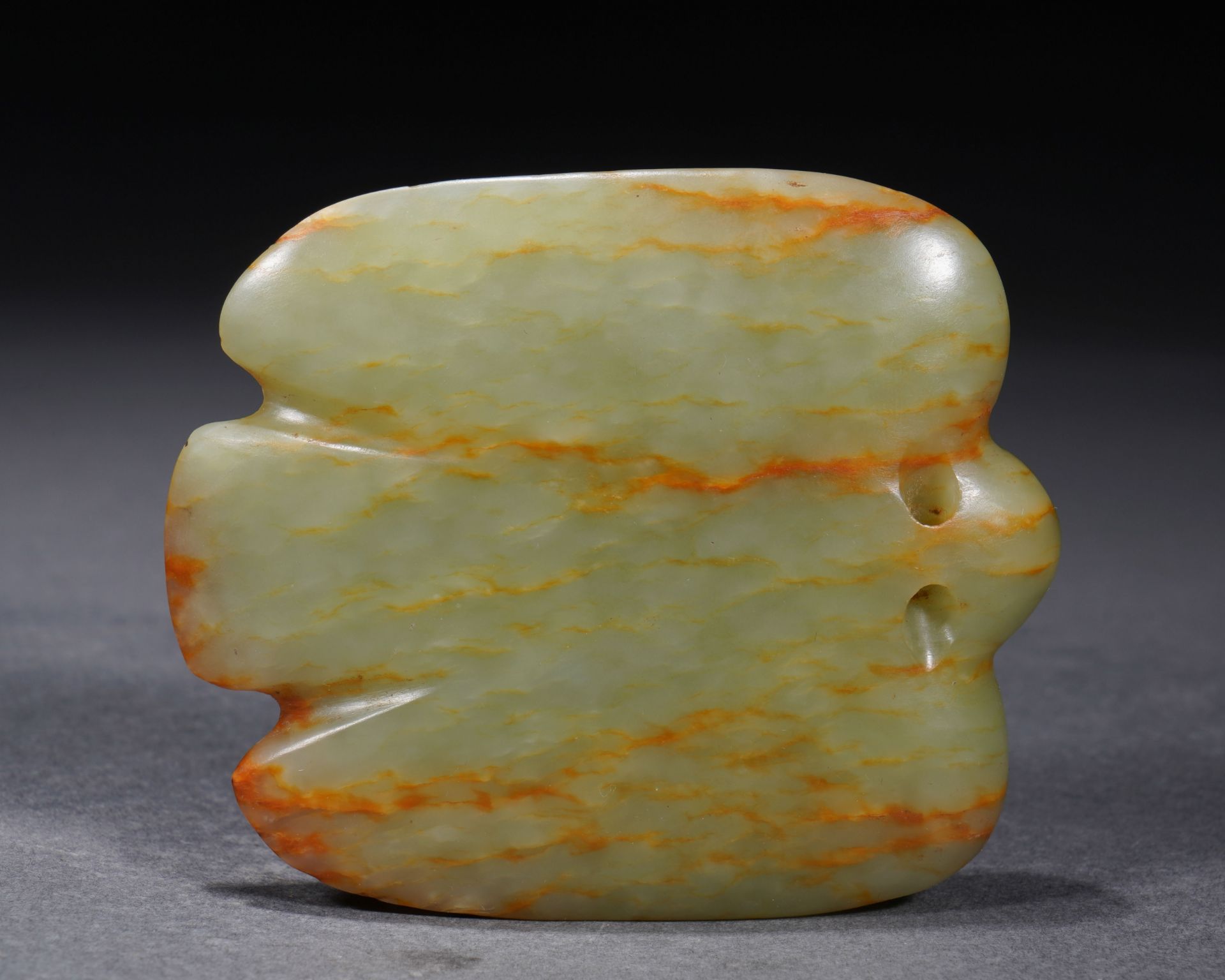 A Chinese Jade Carving of Bird-Shaped Pendant Hongshan - Image 10 of 10