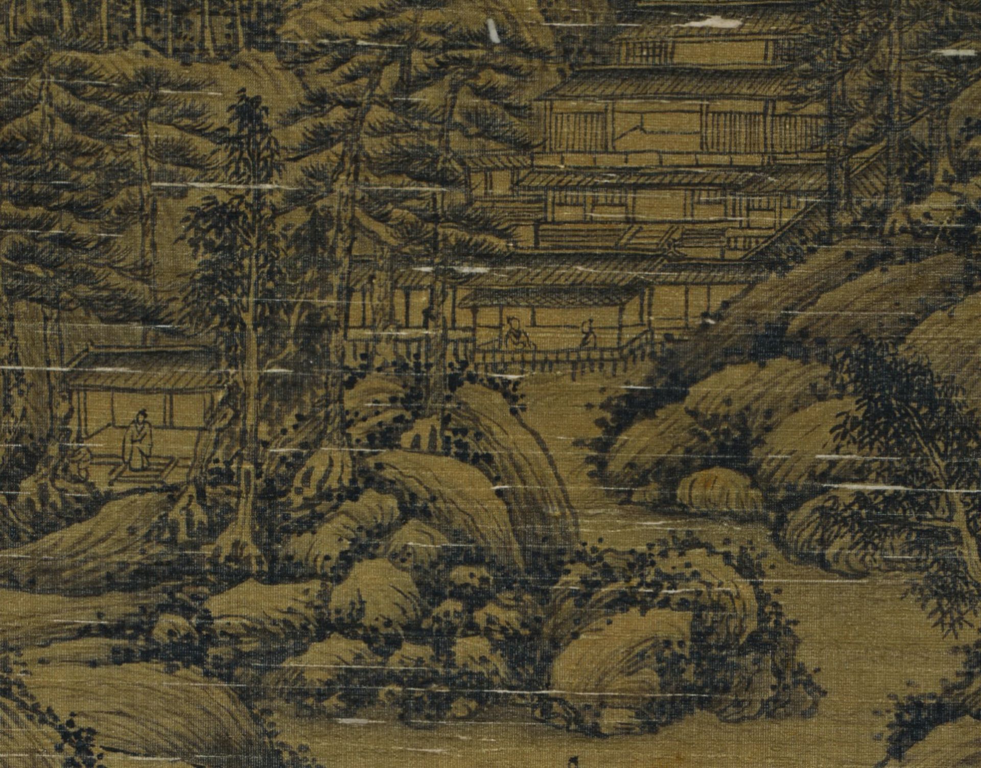 A Chinese Scroll Painting By Ju Ran - Image 6 of 13