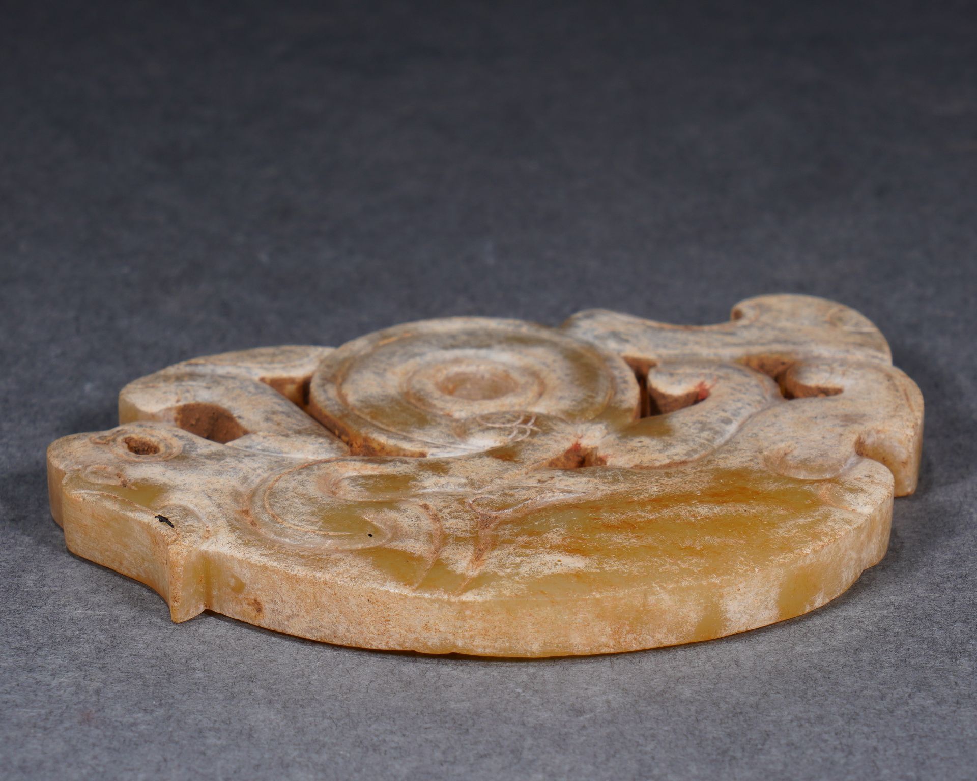 A Chinese Carved Jade Tiger Ornament - Image 10 of 10