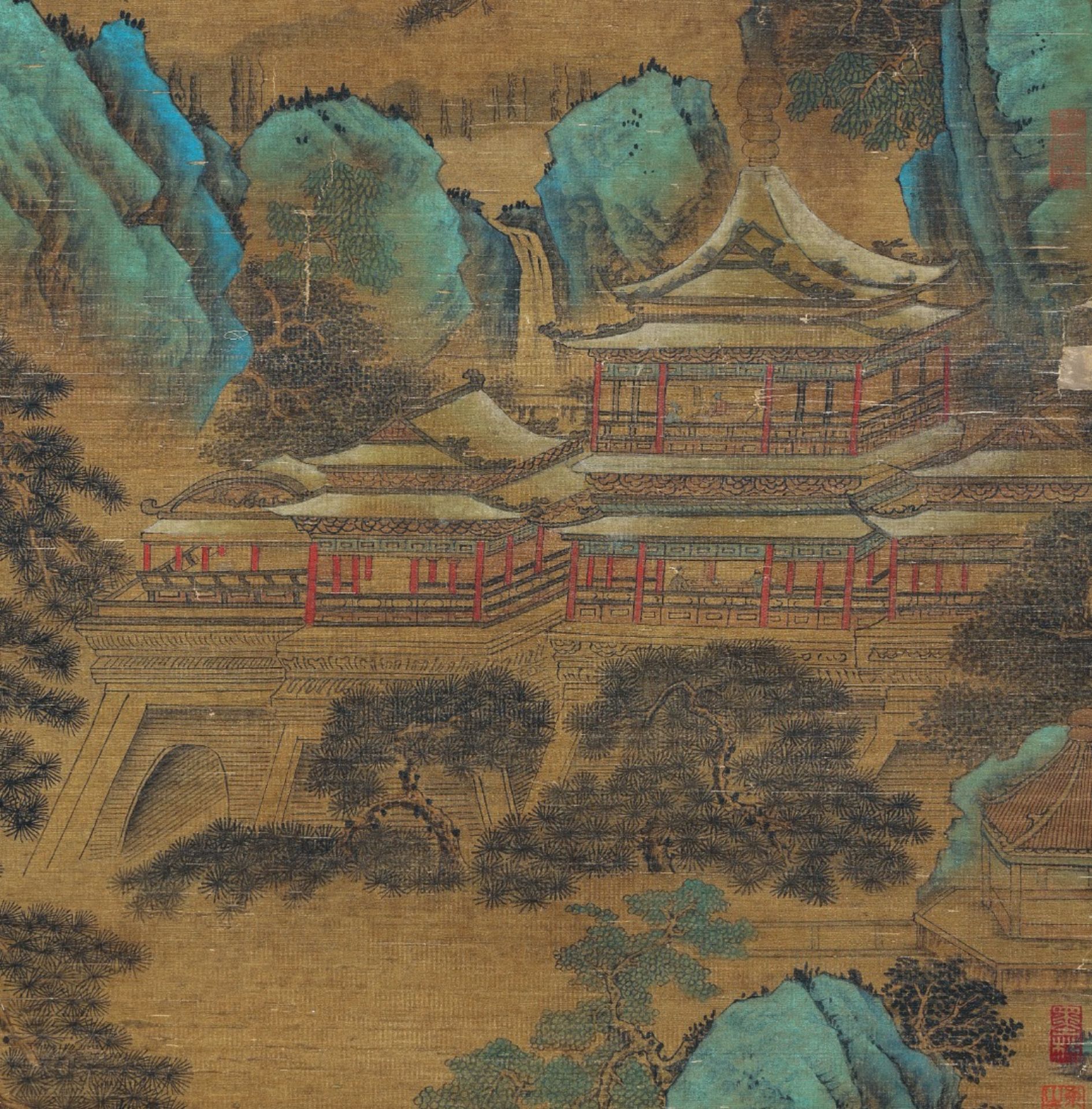 A Chinese Scroll Painting By Wen Zhengming - Image 6 of 13