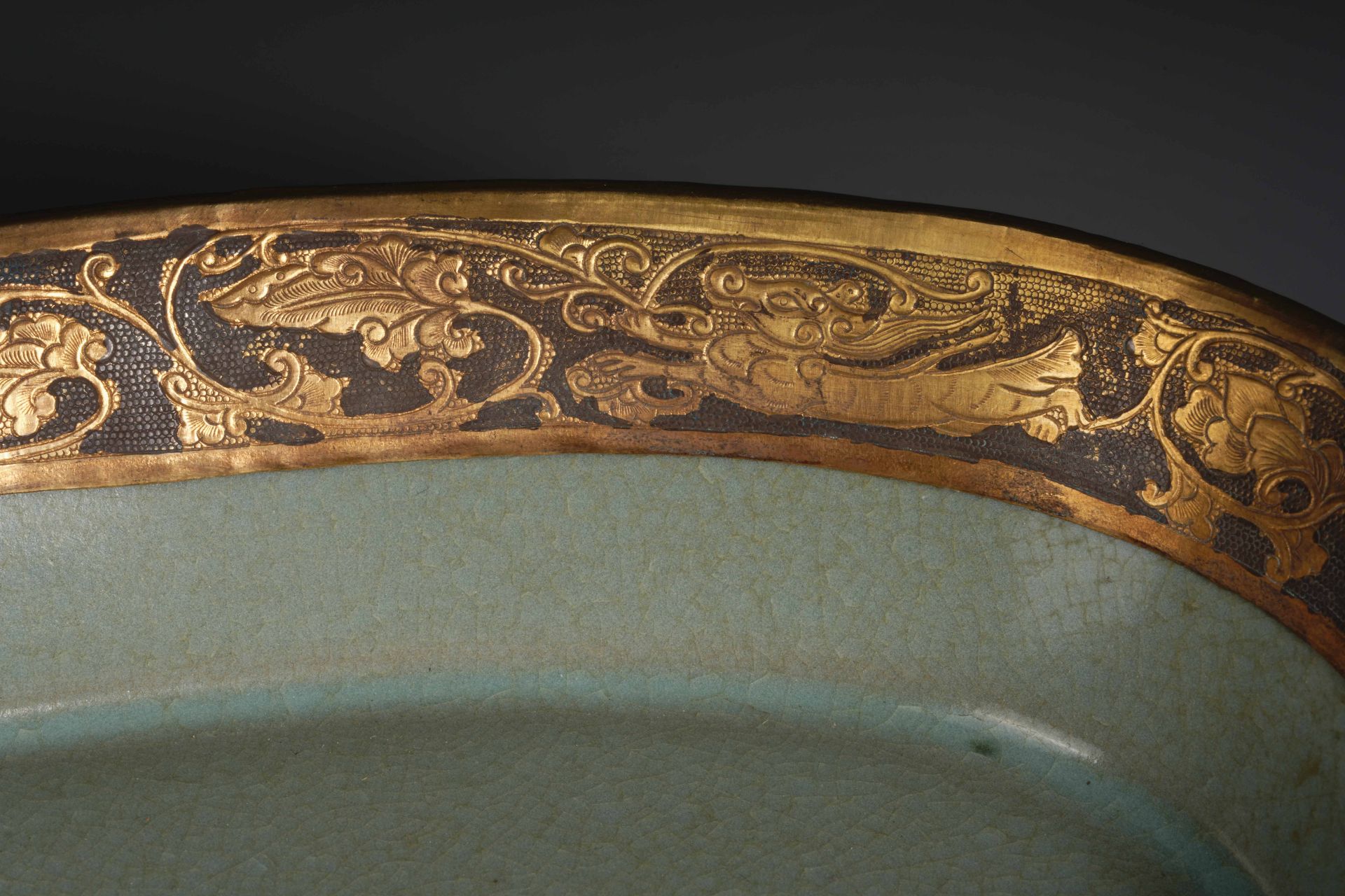 A Chinese Ru-ware Narcissus Bowl - Image 4 of 12